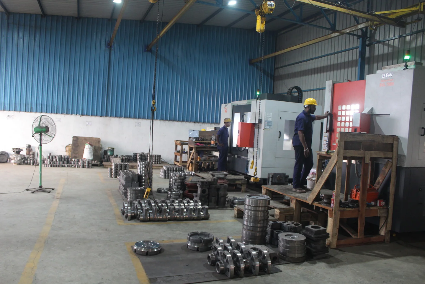 Production floor